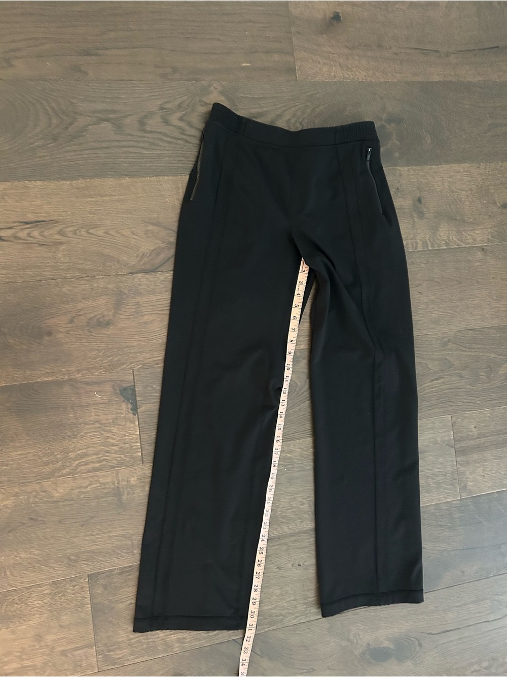 Lululemon Women’s Black Performance Pants‎ Mid Weight Straight Leg Pants M - Picture 10 of 10